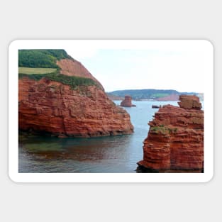 Ladram Bay Jurassic Devon England Sticker